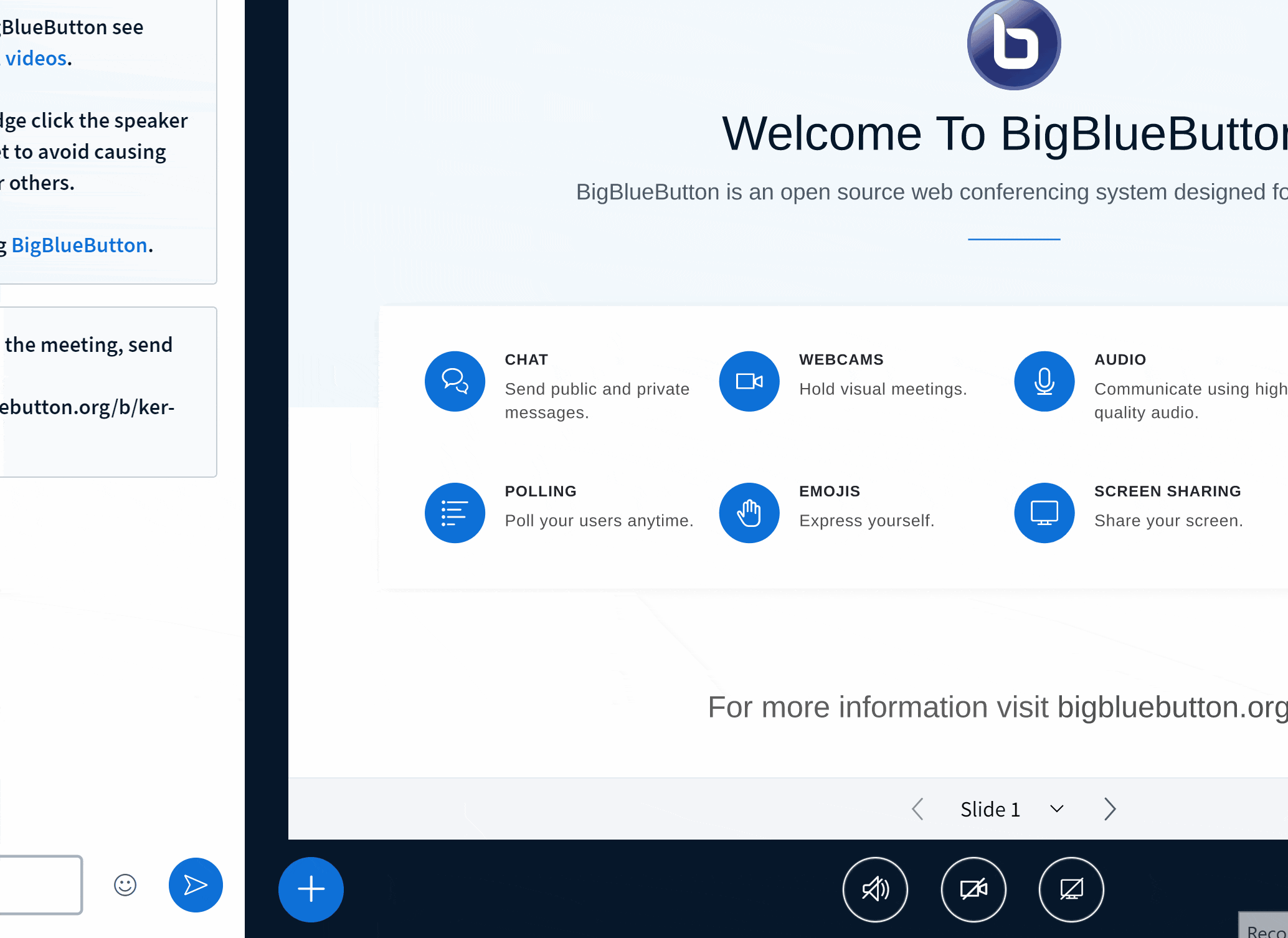 Animation of user uploading webcam custom background image