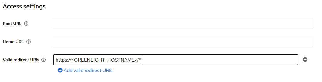 Valid Redirect